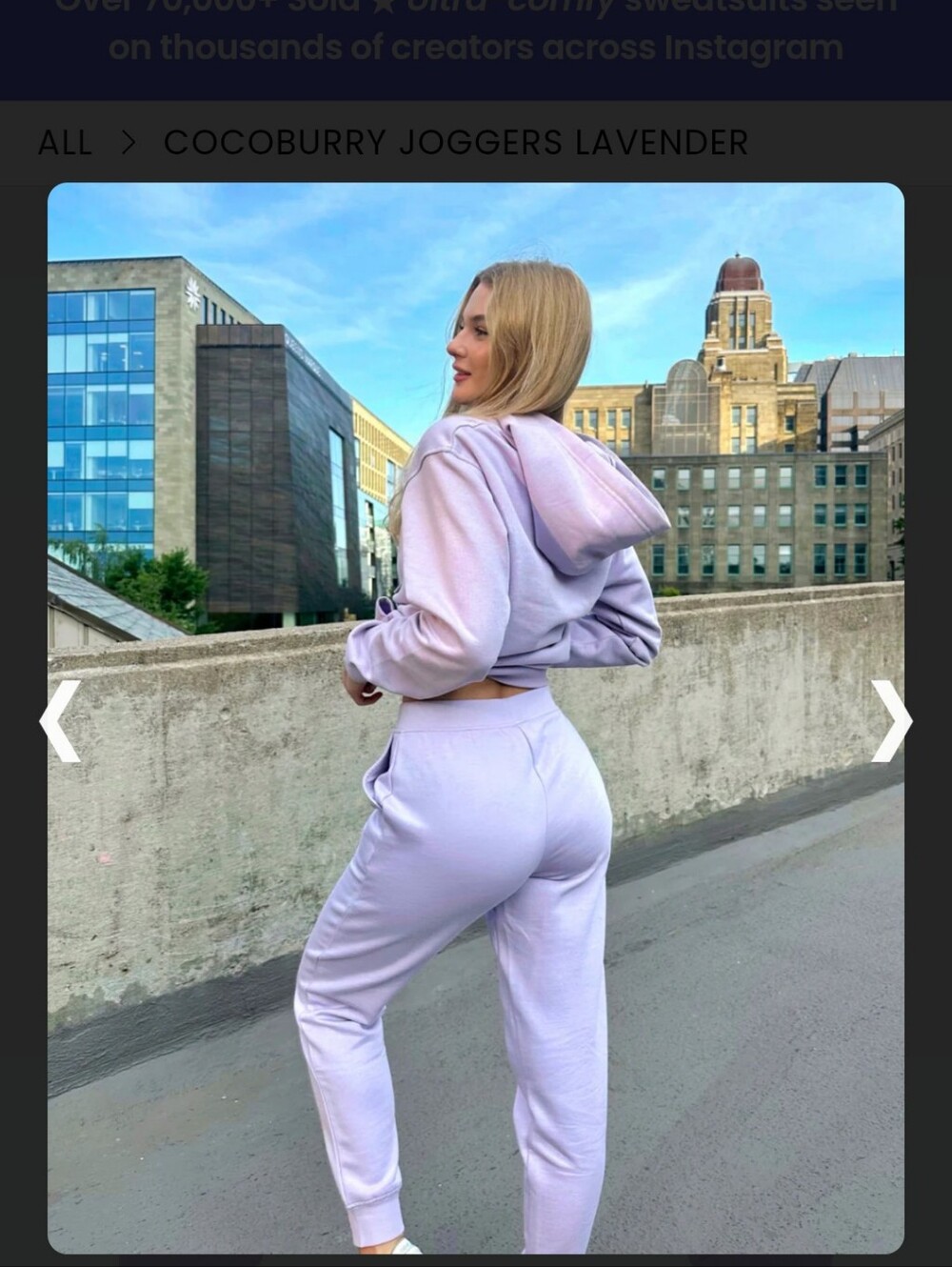 Cocoburry Lavender Joggers